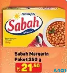 SABAH MARGARİN PAKET 250 G